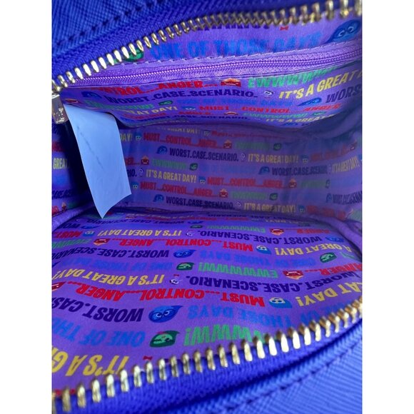 Loungefly Disney Backpack Inside Out Headquarters Control Panel Pixar Mini Bag - Picture 7 of 9